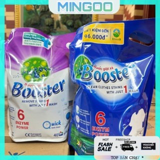 Combo 4 túi 1 Thùng Nước giặt xả Booster 2in1 Hương hoa và Hương Nắng Mai , lưu hương , sạch khuẩn , mềm vải