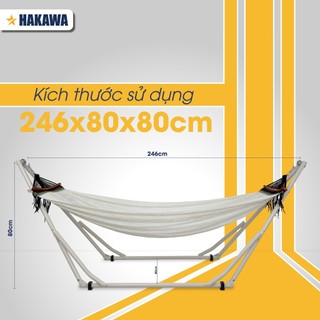 Võng xếp HAKAWA HK-V35 - Bảo hành chính hãng 24 tháng
