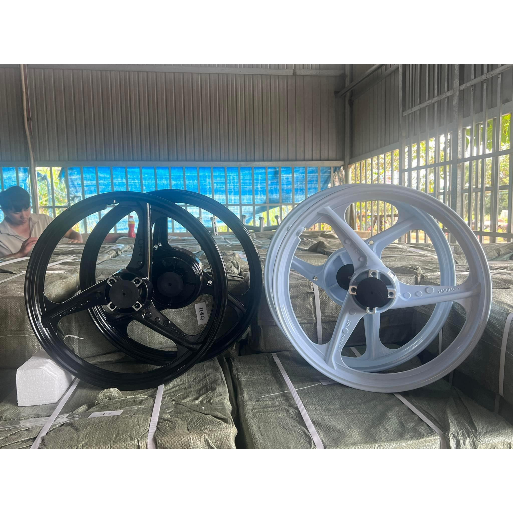 Mâm 3 đao Enkei gắn Sirius, ex135 V.V