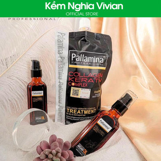 Kem hấp dầu phủ lụa Collagen Pallamina 500ml (MP4279)