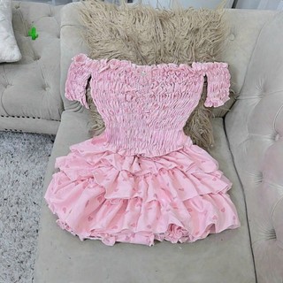 Set đầm bẹt vai nhúng dài tay kèm quần, Áo Bẹt Vai Tay Dài kèm quần short đùi💕💕💕GB alohashop91