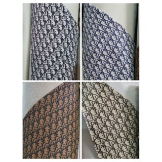 (Khổ 1m4 x 1m) Da simili in chữ D.i.o.r cao cấp may balo, túi, ví, bọc loa, bọc ghế, bọc yên xe,...