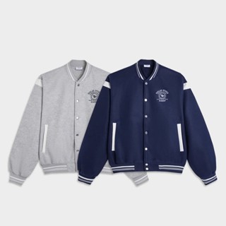 Áo Khoác Teelab Preppy Varsity Jacket Vải Dạ Phối Da Unisex Local Brand AK122