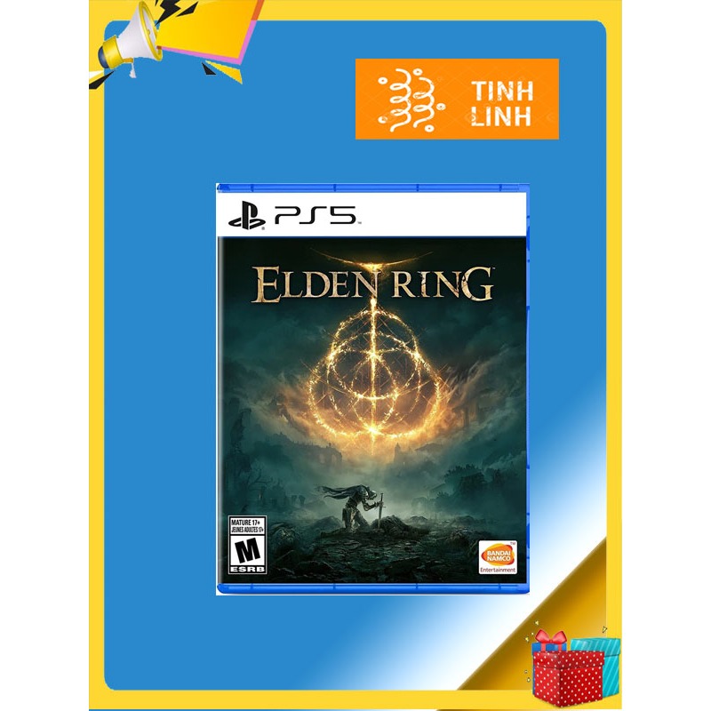 Đĩa Game PS5 Elden Ring - Trở thành Chúa tể Elden ở Vùng đất Giữa