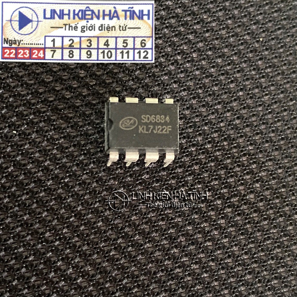 5 con IC  NGUỒN SD6834 6834 DIP-8 MỚI