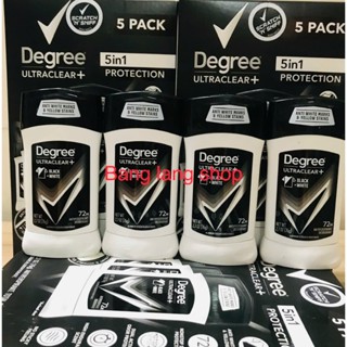 LĂN KHỬ MÙI NAM DEGREE MEN MOTIONSENSE ULTRA CLEAR BLACK WHITE (76G) CỦA MỸ