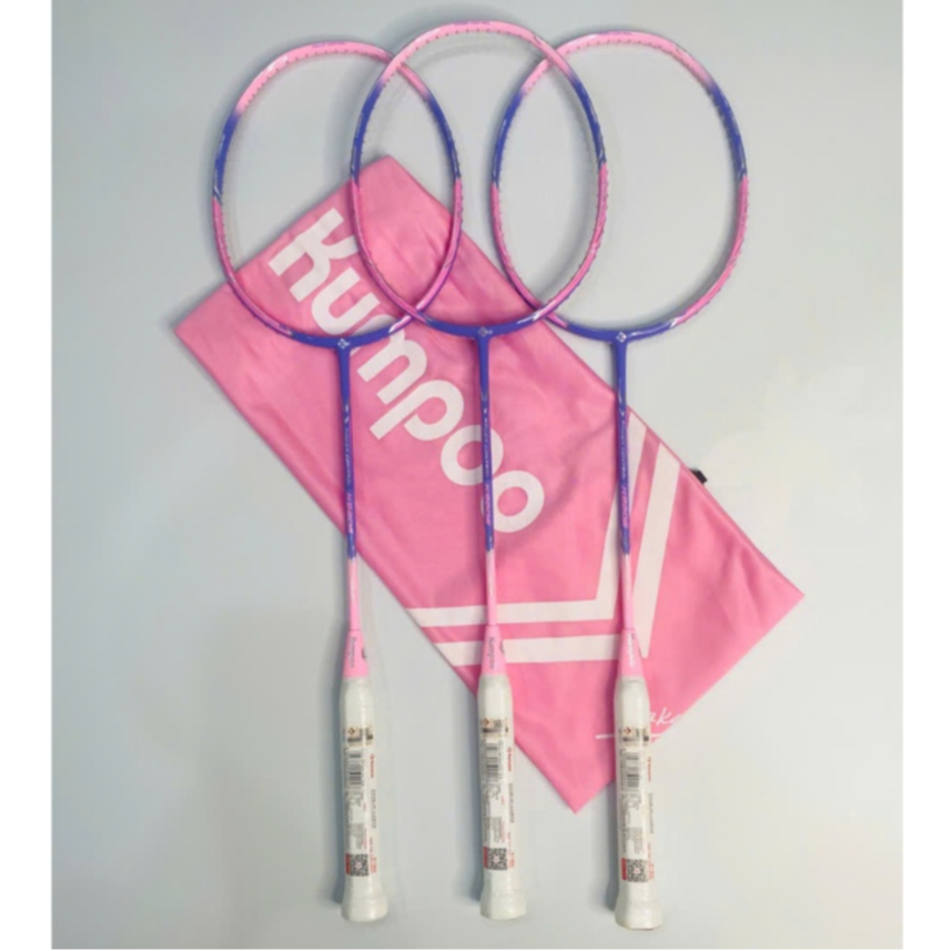 Vợt Cầu Lông Kumpoo K520S Lực Căng Max 12,7Kg Tặng( Quấn Cán + Công Căng Vợt + Bao Nhung )