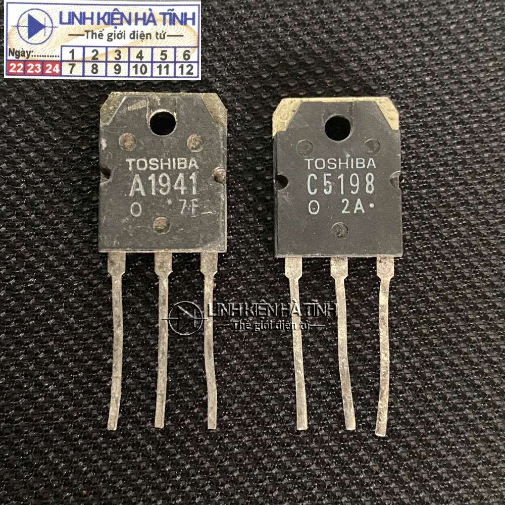 3 Cặp sò A1941 C5198 1941 5198  tháo máy-AH6