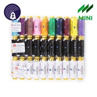 Chỉ may khâu vá quần áo Thuận Phát nhiều màu sắc (10 Cuộn/ 1 Set)