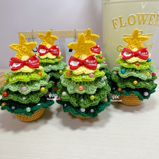 Cây Thông Noel Mini Handmade Bằng Len