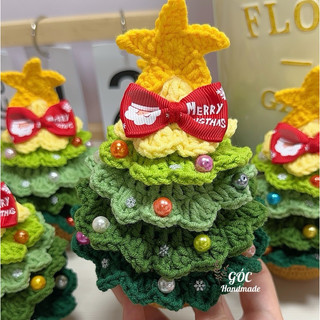 Cây Thông Noel Mini Handmade Bằng Len