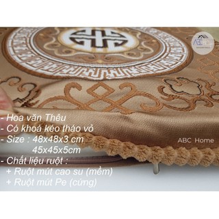 Combo 10 Đệm ngồi thiền 48x48x3cm