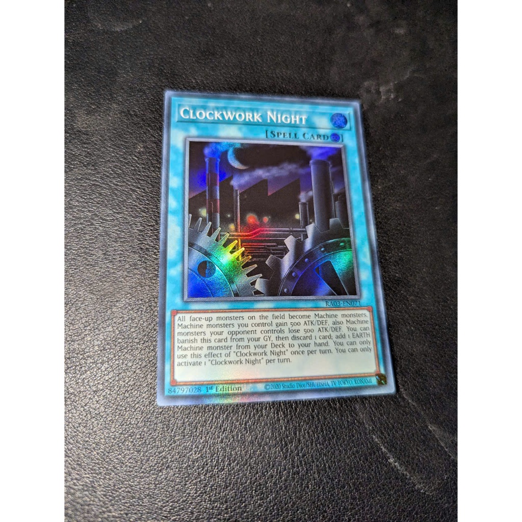 Clockwork Night - RA03-EN071 - Super Rare 1st Edition