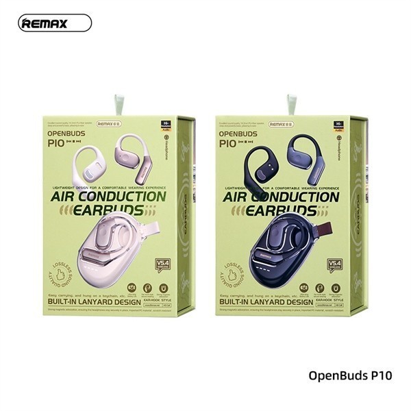 Tai Nghe Bluetooth Dẫn Truyền Xương Remax OpenBuds P10 và Tai Nghe Bluetooth Wekome Dreamy WS-01. NL