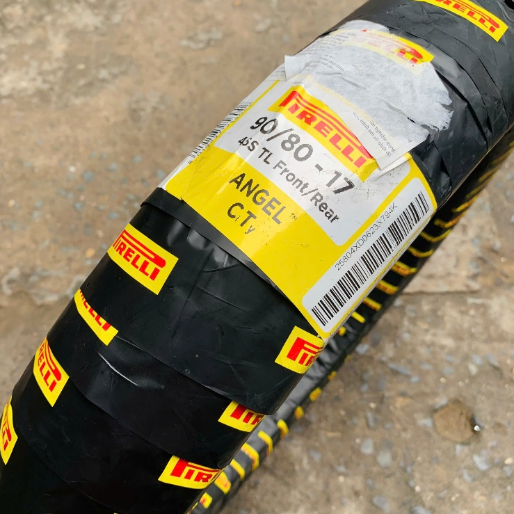 (90/80-17) Vỏ Pirelli Angel City size 90/80-17 cho Sonic, Radier, Exciter, Winner,.. - Made in Indon