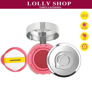 Má hồng Lemonade căng bóng dạng phấn nước thuần chay Mirror Mirror Blush Cushion