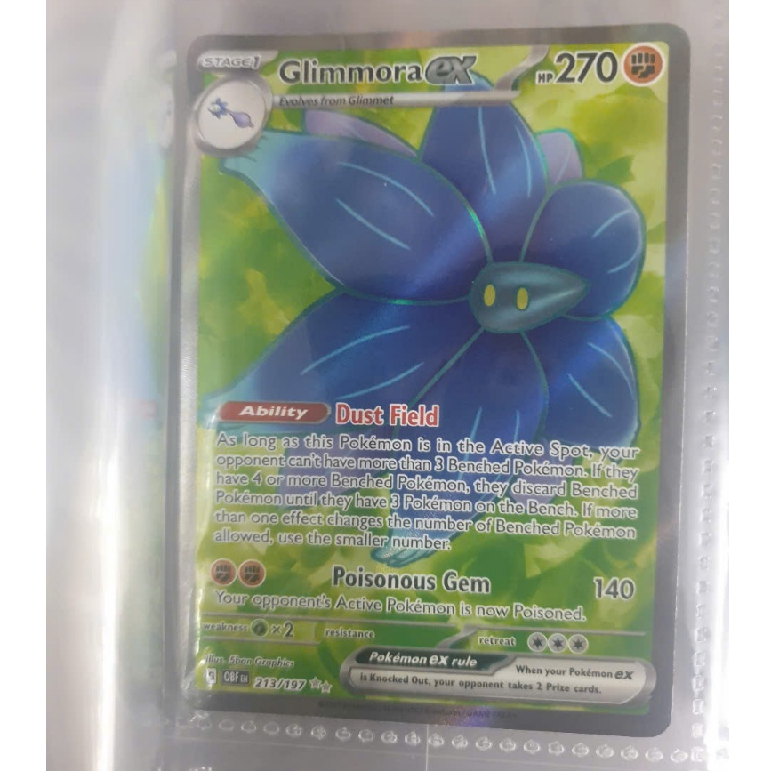 Glimmora ex - 213/197 - SV03: Obsidian Flames (OBF)