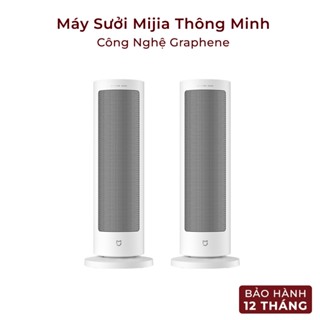 Máy sưởi thông minh Xiaomi Mijia Graphene, quạt sưởi công suất 2000W, tự ngắt khi đổ và quá tải nhiệt