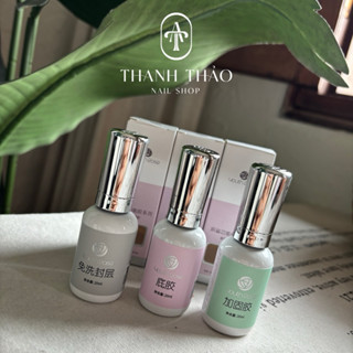 Base top cứng móng hoa hồng chính hãng chai 20ml