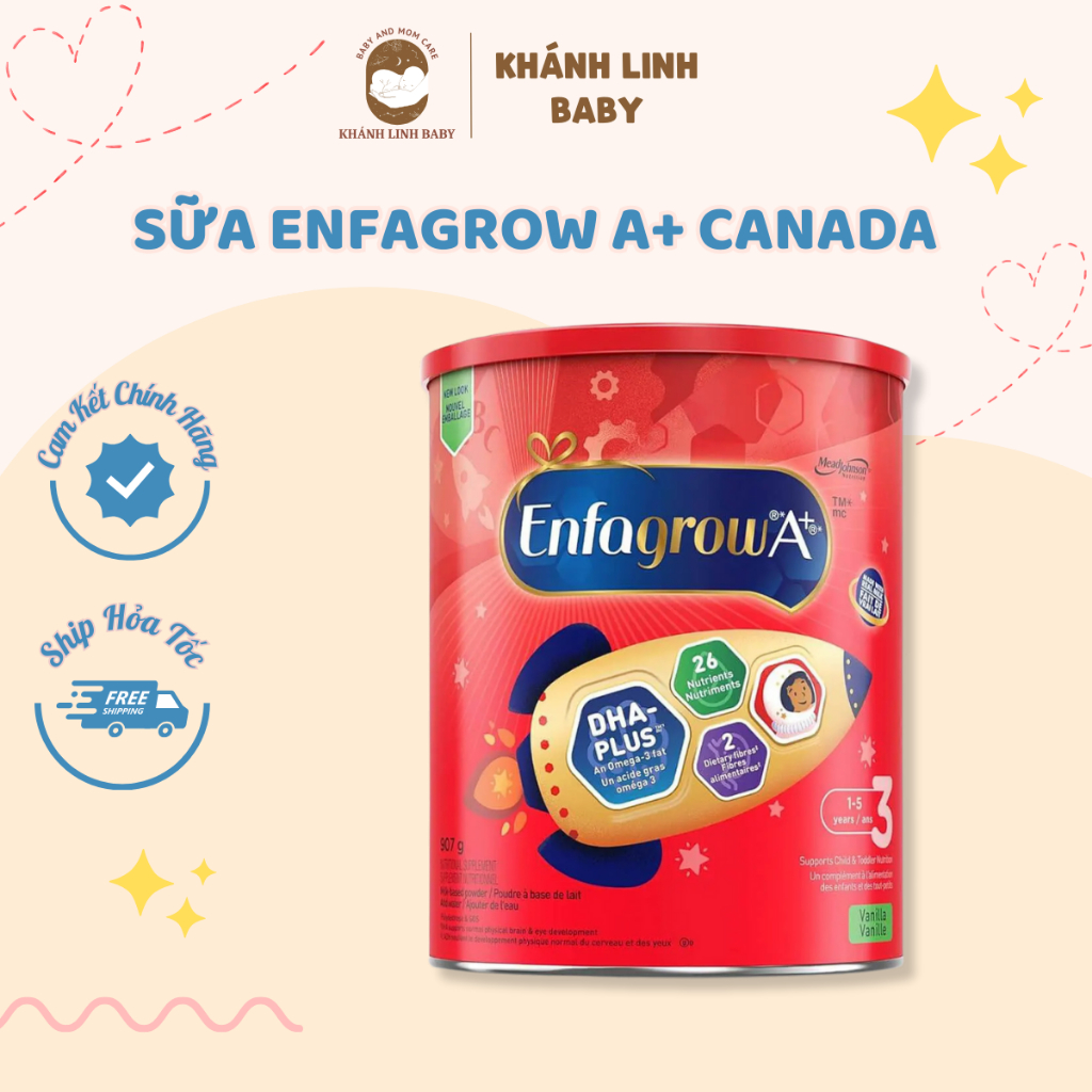 (air) Sữa Enfagrow A+ Canada lon 907g date (1/2026)