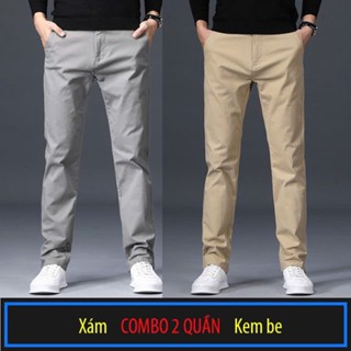 Quần KAKI Chinos Nam Dài Trơn, Form Slimfit, Vải Cotton Co Giãn 4 Chiều WOW MEN - KK087