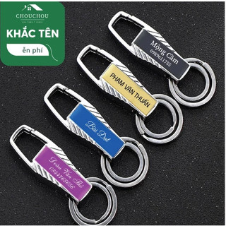 [Miễn Phí Khắc Tên] [Miễn Phí Khắc Tên] Móc Khoá Ô Tô Xe Máy Đa Năng Naubou khắc theo yêu cầu