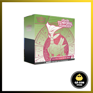  Thẻ Pokémon TCG Elite Trainer Box Temporal Forces Iron Leaves 