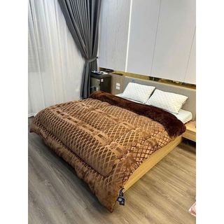 Chăn lông tuyết cao cấp siêu ấm size to rộng cho cả gia đình 4-5,Chăn nỉ lông thỏ siêu cấp