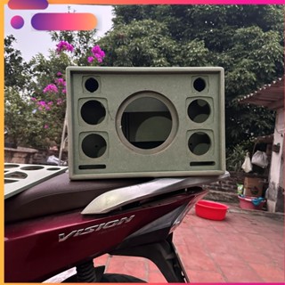 Box loa thô 2.1 bass 16 , 4 mid 2.75inch treble 52mm thông hơi gỗ