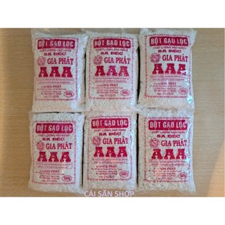  03 kg  500g x 6 gói  bột gạo lọc AAA Sa Đéc hảo hạng gia phát 