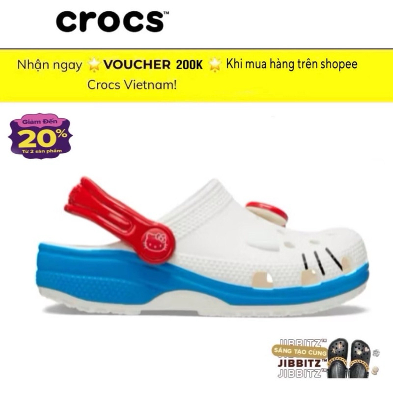 [ 𝐂𝐇𝐈́𝐍𝐇 𝐇𝐀̃𝐍𝐆 ] 𝐆𝐈𝐀̀𝐘 𝗖𝗟𝗢𝗚 𝗖𝗥𝗢𝗖𝗦 𝐔𝐍𝐈𝐒𝐄𝐗 𝐂𝐋𝐀𝐒𝐒𝐈𝐂 𝐇𝐄𝐋𝐋𝐎 𝐊𝐈𝐓𝐓𝐘 𝐈𝐀𝐌 - 𝐖𝐇𝐈𝐓𝐄