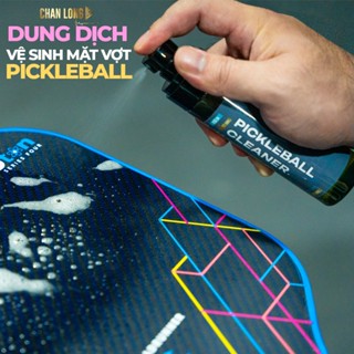   CHÍNH HÃNG  Dung Dịch Vệ Sinh Mặt Vợt Pickleball CHANLONG - Làm Sạch Bụi Bẩn - Bảo Vệ Mặt Vợt - Tăng Độ Bền Độ Bám 