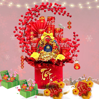 [S.ĐÀO ĐÔNG ]Set Phụ Kiện Làm Tháp Bánh - Tháp Nước Tài Lộc Trang Trí Tết 2025