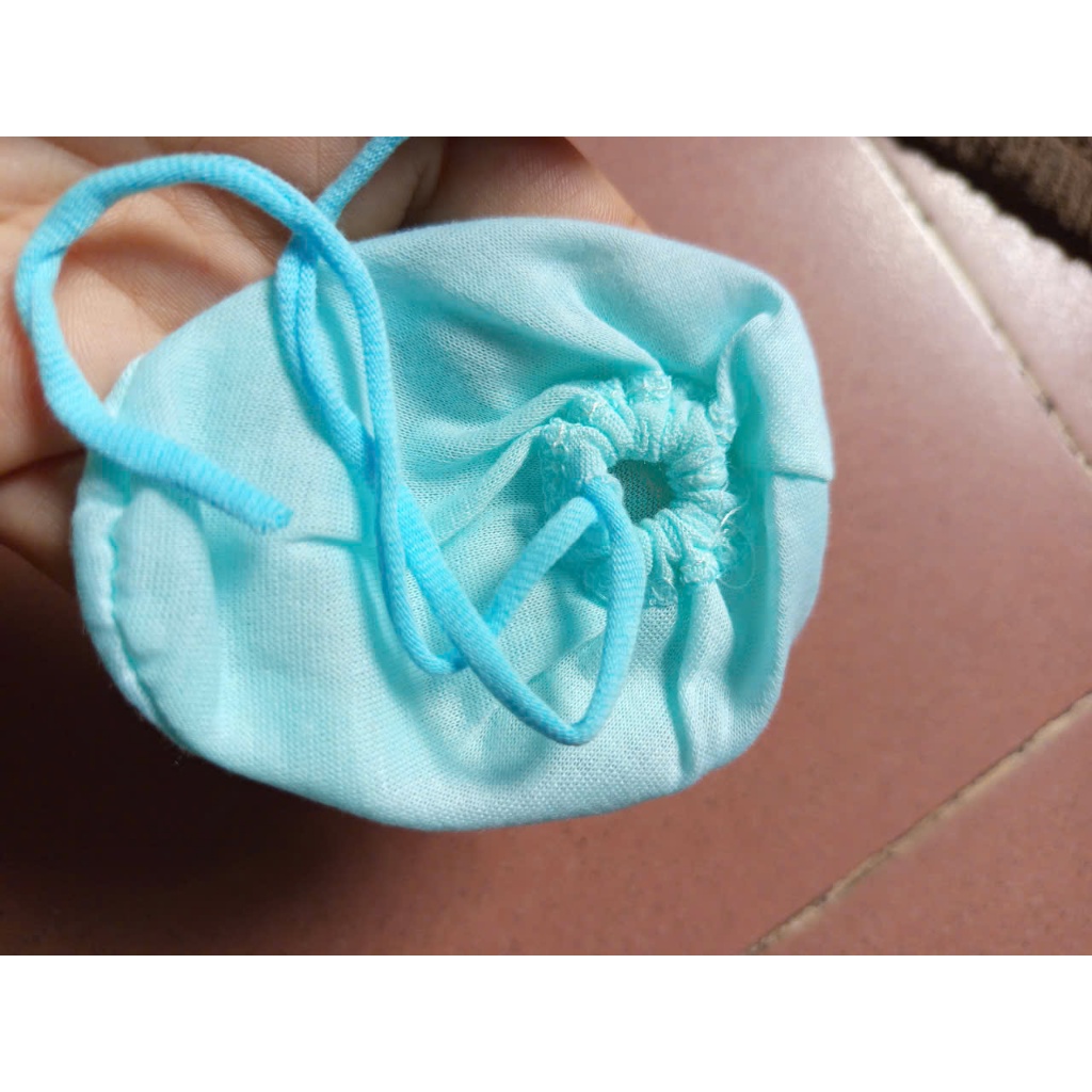 Bao tay chân cột dây chất cotton (1 đôi tay +1 đôi chân)