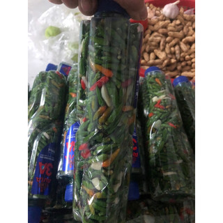 Ớt xiêm xanh sóc muối ( 120k/2chai y hình)