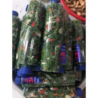 Ớt xiêm xanh sóc muối ( 120k/2chai y hình)