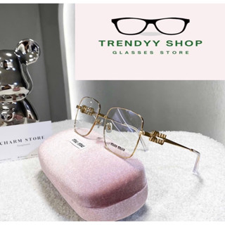 Gọng kính cận Miu Kính thời trang nữ Mắt kính dáng vuông siêu xinh