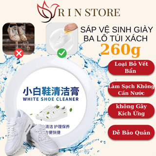 Kem Vệ Sinh Giày Ba Lô Túi Xách Không Cần Nước Sáp Lau Giày Vật Dụng Đa Năng Đánh Bóng Đồ Da RIN