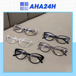 Mắt kính giả cận mắt mèo AH2004 gọng bản lề kim loại thời trang nam nữ 28065