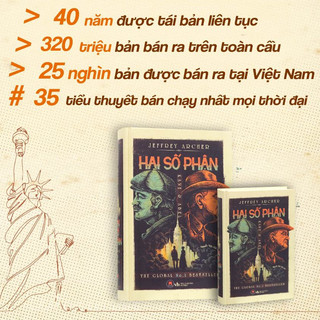 Sách Hai Số Phận - (Bìa Cứng - Văn Học Kinh Điển) Jeffrey Archer