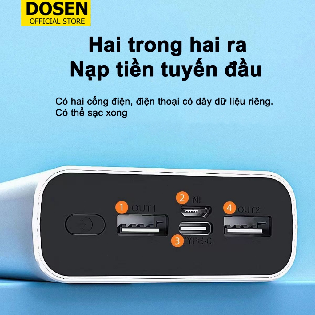 dosen pro sạc dự phòng pd22.5w 30000mah 12000mah 80000mah pin dự phòng màn hình Led tích hợp tích hợp | BigBuy360 - bigbuy360.vn