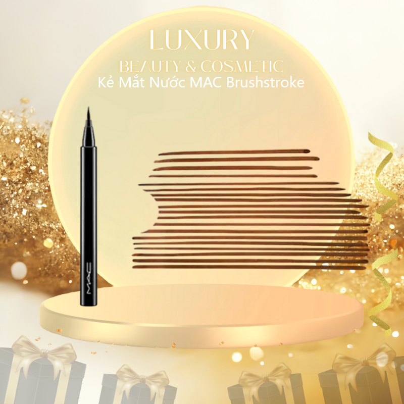 Kẻ Mắt Nước MAC Brushstroke [  Hàng  Chính  Hãng  ]