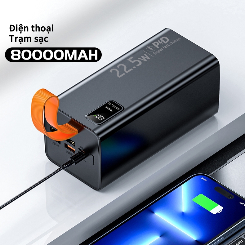 dosen pro sạc dự phòng power bank pd22.5W 30000mah 10000mah 50000mah pin dự phòng màn hình led tích hợp tích hợp | BigBuy360 - bigbuy360.vn