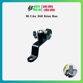 Bi Cầu Kèm Bas Chân Gương Điều Chỉnh 360