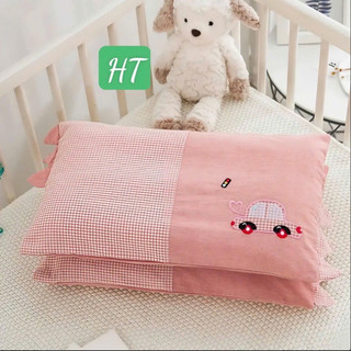 Gối massage Trẻ Em Cotton Tơ Tre Bông Hữu Cơ Kháng Khuẩn Size 35*55cm - Gối Ngủ Sâu Giấc Thấm Hút Mồ Hôi Tốt