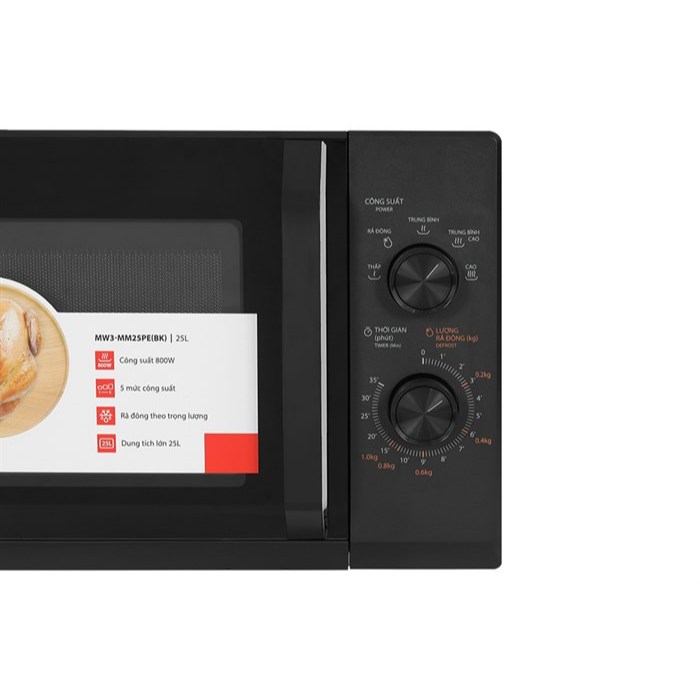 Lò vi sóng Toshiba MW3-MG25PE(BK) 25 lít, công suất 1000W, có nướng, hàng mới chính hãng, bảo hành 12 tháng toàn quốc | BigBuy360 - bigbuy360.vn