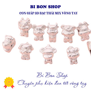 CON GIÁP BẠC ĐỦ 12 CON GIÁP BẠC (BI BON SHOP)