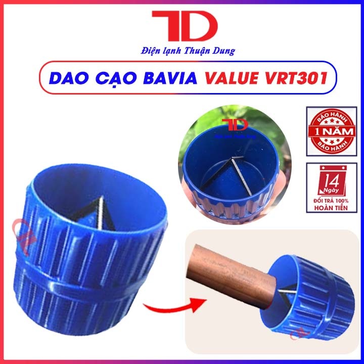 Dao cạo Bavia ống đồng Value VRT301, Dao cạo Bavia ống đồng Value VRT301, Đồ Nghề Điện Lạnh Thuận Du