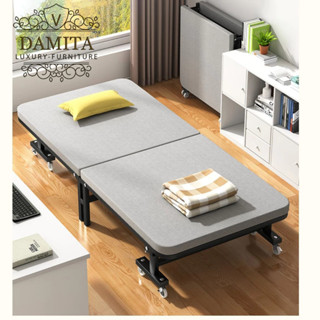  Giường gấp gọn 2 khúc DAMITA văn phòng thông minh xếp gọn có thể gấp thành ghế rất tiện lợi cho dân văn phòng ngủ trưa 