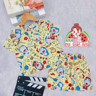 Bộ cộc bé trai | Quần áo bé trai chất tole, lanh loại 1 mịn, mát size 10-45kg shop mẹ dưa hấu